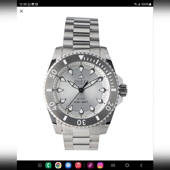 Authentic Gucci Dive Watch 42MM - Picture 2 of 8